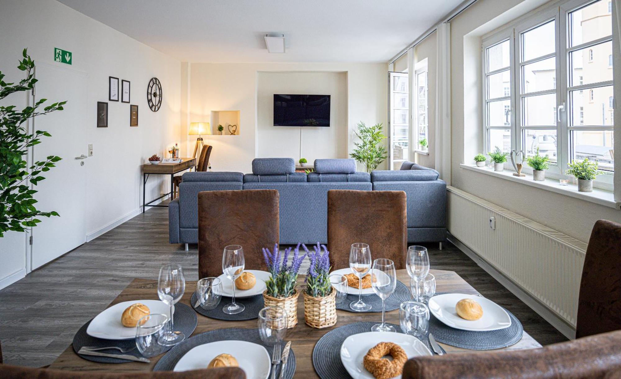 Luxus City Apartment Sauna Balkon Kueche Zentral Ρόστοκ Εξωτερικό φωτογραφία